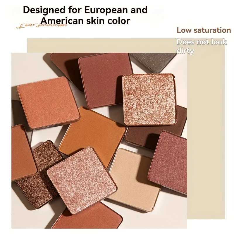 40 Color Eyeshadow Palette - Matte Shimmer Glitter Nude Highlighter Long Lasting 24H Waterproof Smudge-Proof Makeup Kit W250605