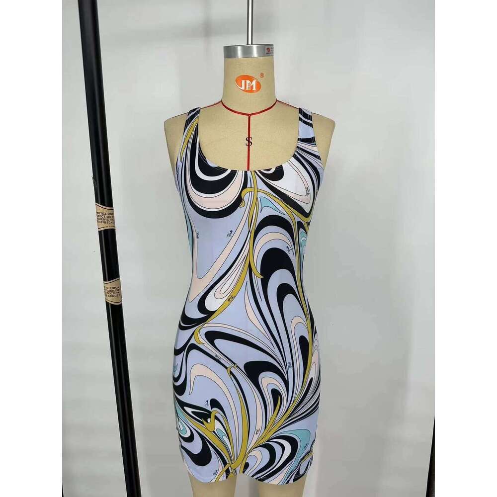 Fashion Brand Bikini Design Mixed Color Striped Women's Summer Sports Yoga Sets Tight Shorts Beach Swimwear