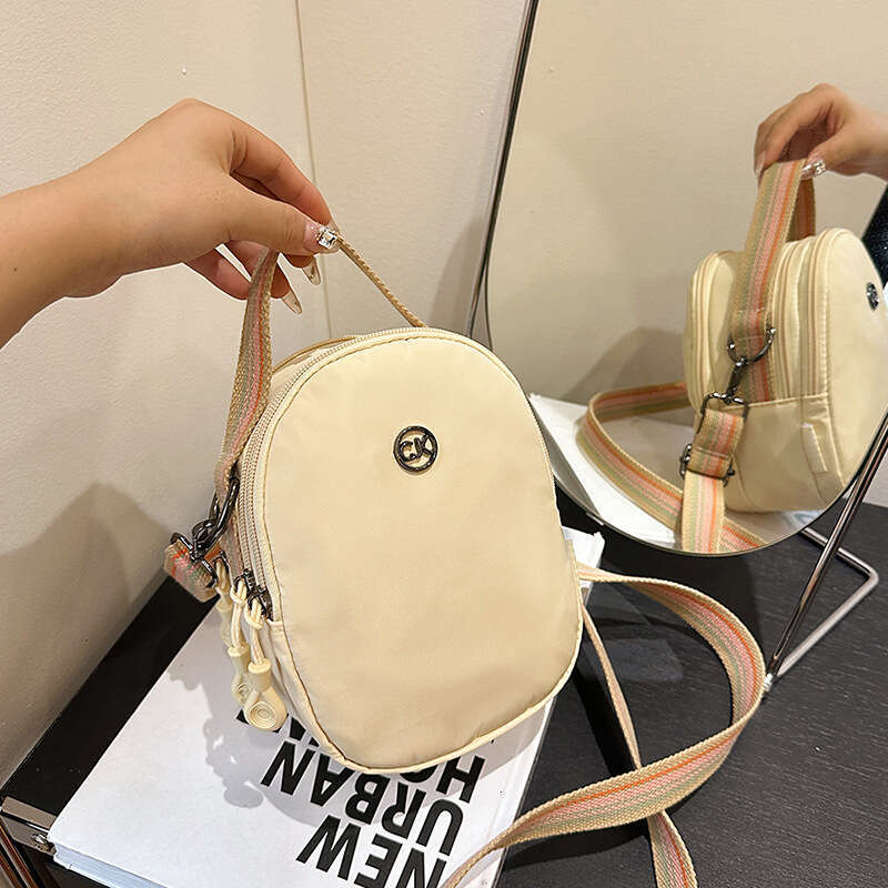 for Women Crossbody 2025 New Mini Phone Pouch Ultra-light Handheld Simple Women's Stylish Canvas Small Bag