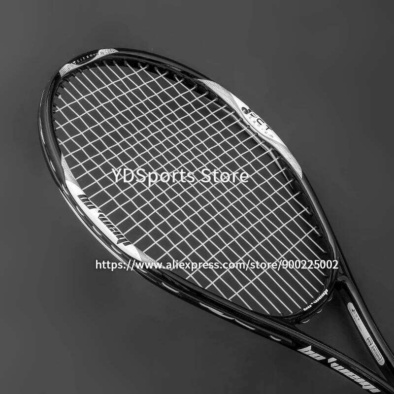 High Quality Carbon Aluminium Alloy Strung Tennis Racket For Adult Tenis Rackets 4-1/4 Inch Strings Bag Raquet Padel Men Women