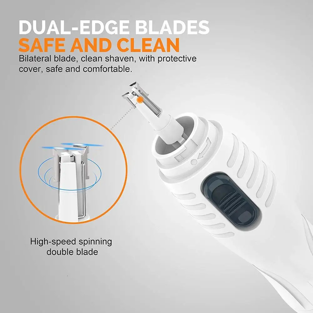 Ear Nose Hair Trimmer Clipper Professional Painless Eyebrow and Facial Hair Trimmer for Men Women Hair Removal Razor mrs xie 250604
