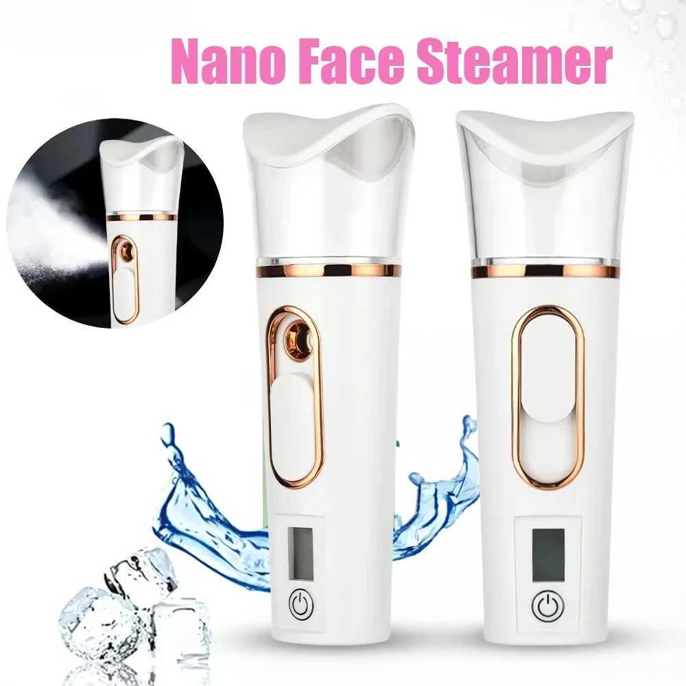 Nano Spray Facial Steamer Humidifier Mini Handheld Portable Mist Sprayer Water Instrument Hydration Humidifier Skin Care Gift XJ250607