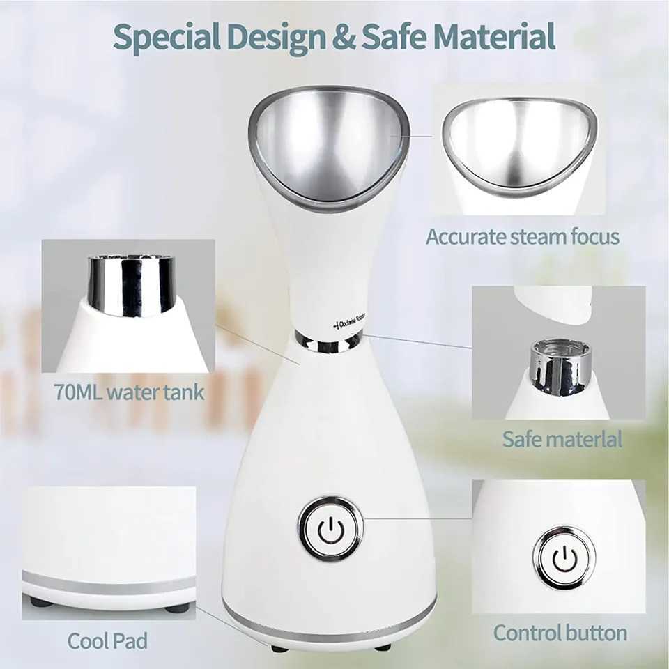 Skin Care Portable Professional Machine Personal Handheld Nano Ionic Face Sprayer Mini Custom Facial Steamer XJ250607