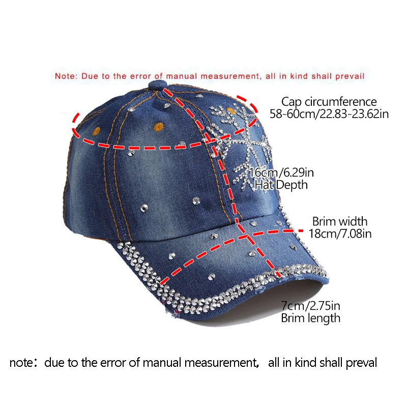 A Shiny Rhinestone Baseball Cap for Women Adjustable Comfy Fashion Outdoor 250603