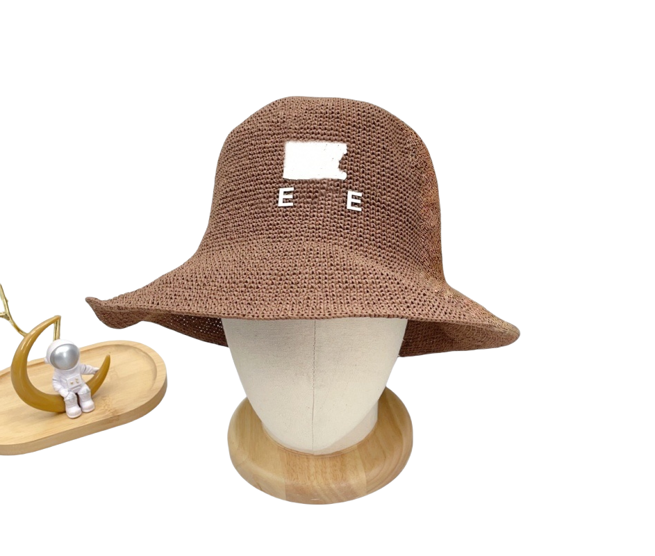 Colorful strap straw hat designer bucket hat hut sun hat summer hat bucket hat designer beach hat designer hat for women holiday hats beach sunha