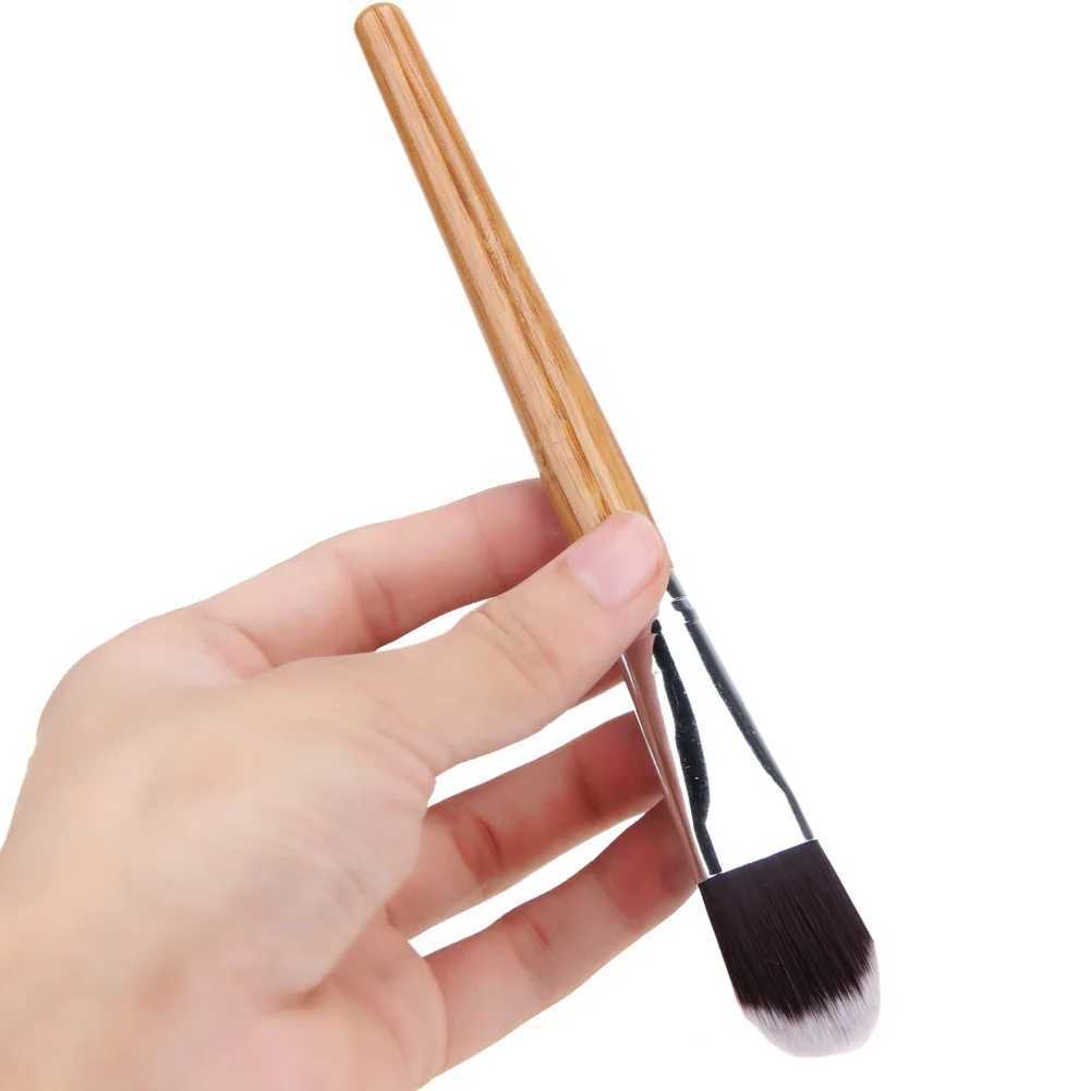 Foundation Brushes Multifunctional Washable Masks Brush Bamboo Handle Reusable Valentines Day Gift for Women Face Beauty Tool W250605