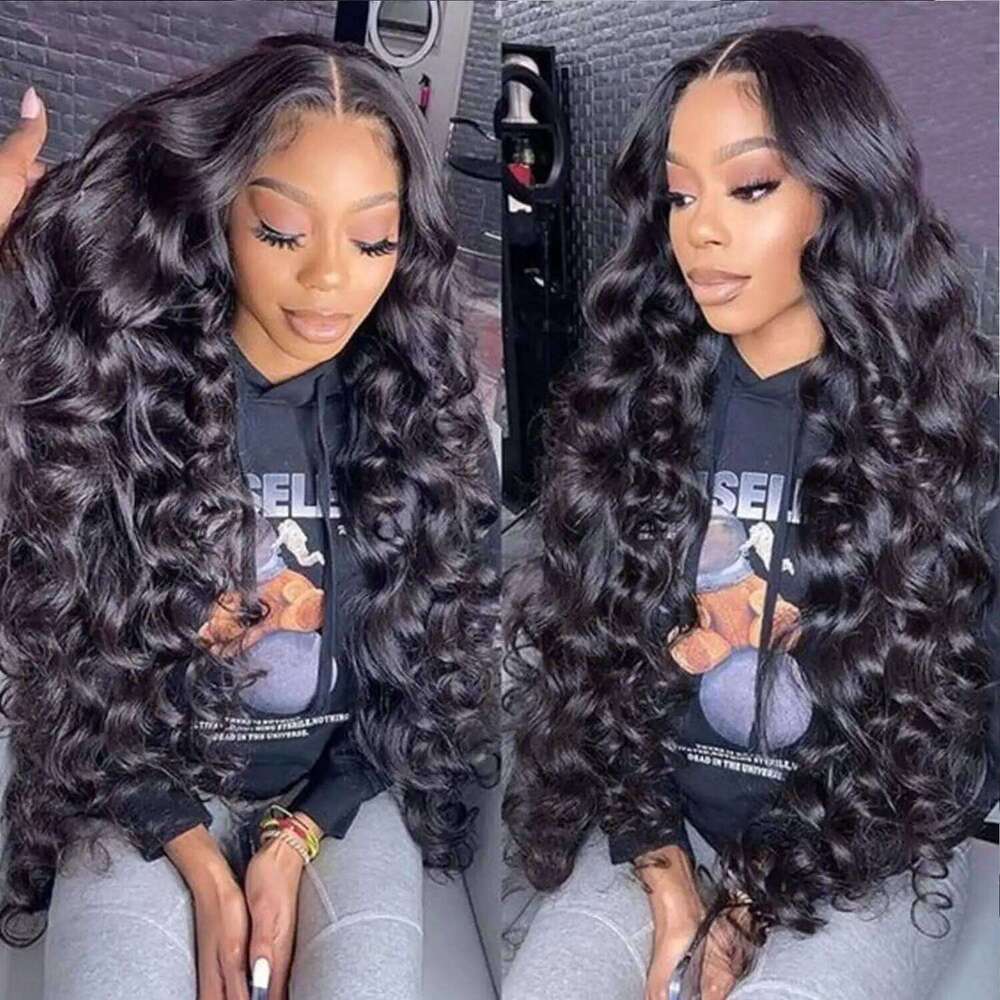 13x4 Frontal Loose Wave Human Brazilian13X4 Front Hair Wigs For Women on sale Transparent HD Lace