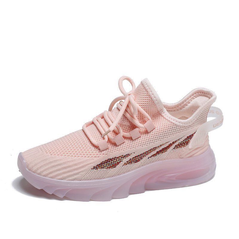 Women S Summer New Student Sports Breathable Fitness Running Casual Ins Korean Style Flyknit Casual Shoes Shoes Ddmysaturn