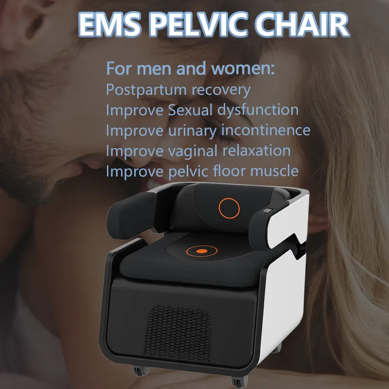 Pelvic Floor Ems Muscle Training Stimulator Ems Chair Slimming Men and Women Ems Muscle Repair Chair Muscle Exerciser Postpartum Repair Ems Magic Chai