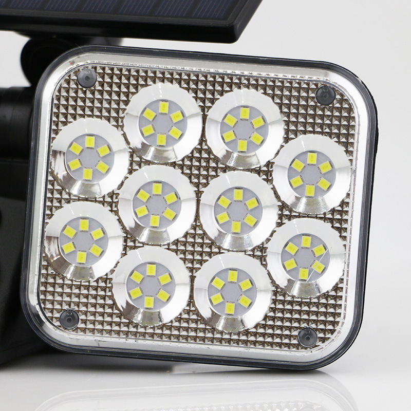 LED Outdoor Induction Solar Light Human Body Remote Control Flood Light LED Solar Induction Light Supply