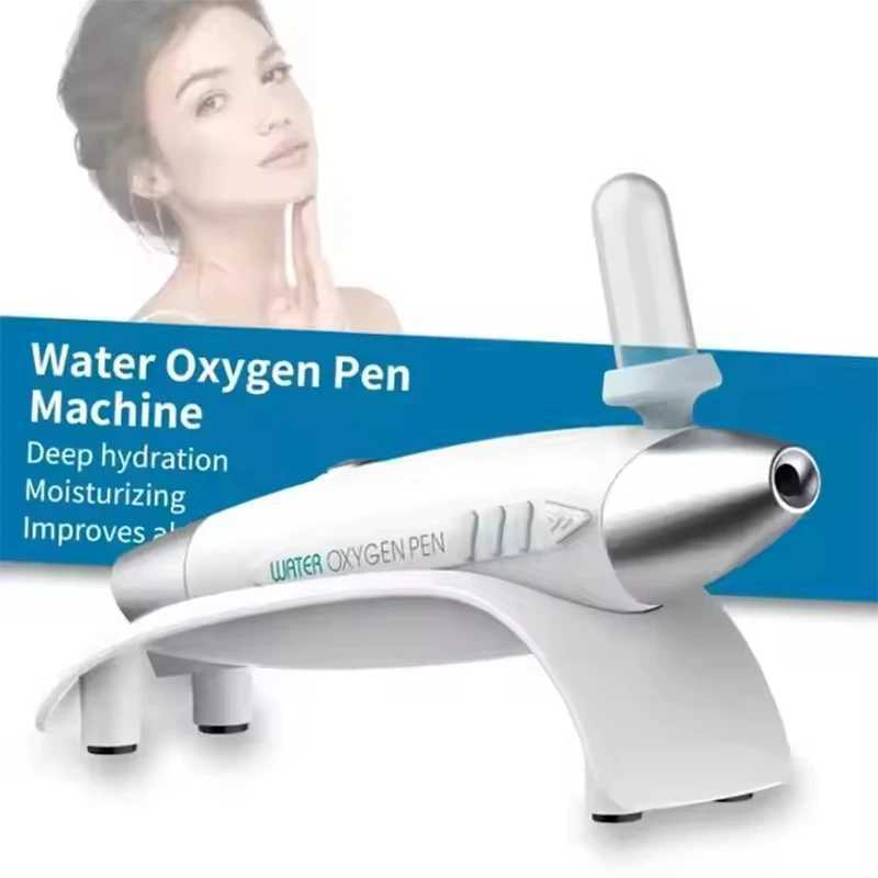 Home Use High Pressure Water Jet Gun Mesotherapy Oxygen Beauty Facial No-Needle Mesogun Injector Machine for Skincare XJ250607
