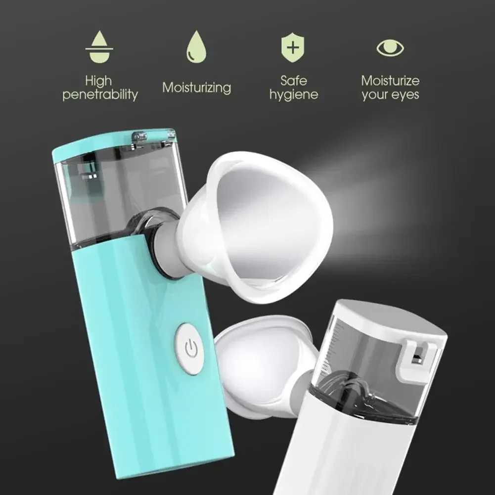 NEW Portable Eye Care Nano Spray Moisturizing Water Mist Steam Steamer Eye Beauty Skin Facial Steam Machine Eye Care Spray XJ250607