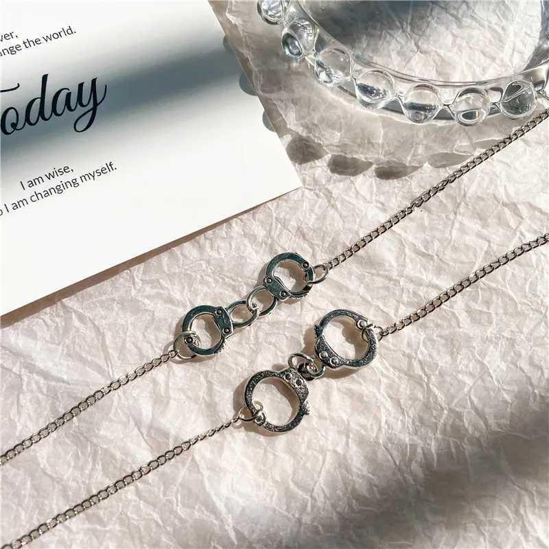 Vintage Design Gun Revolver Pendant Necklace Fashion Retro Geometric Charms Choker Jewelry Party Gift For Women Men XJ250604