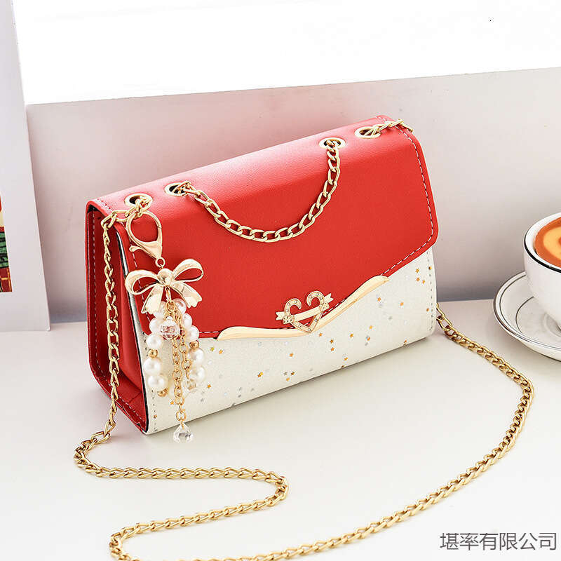 Women's New Single Crossbody Sequin Fashion Korean Style Ladies Shoulder Phone Bag Coin Purse Trendy