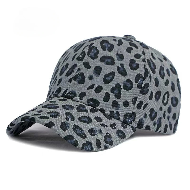Wholesale Fashion Spring Summer Unisex Leopard Print Baseball Caps Spring Autumn Outdoor Adjustable Casual Hats Sunscreen Hat 250603