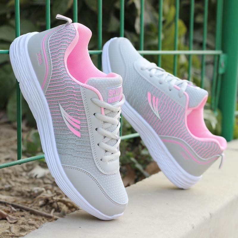 Casual Comfortable Korean Style Women S Spring Summer Student Running Mesh Casual Shoes Breathable Sports Shoes Ddmysaturn