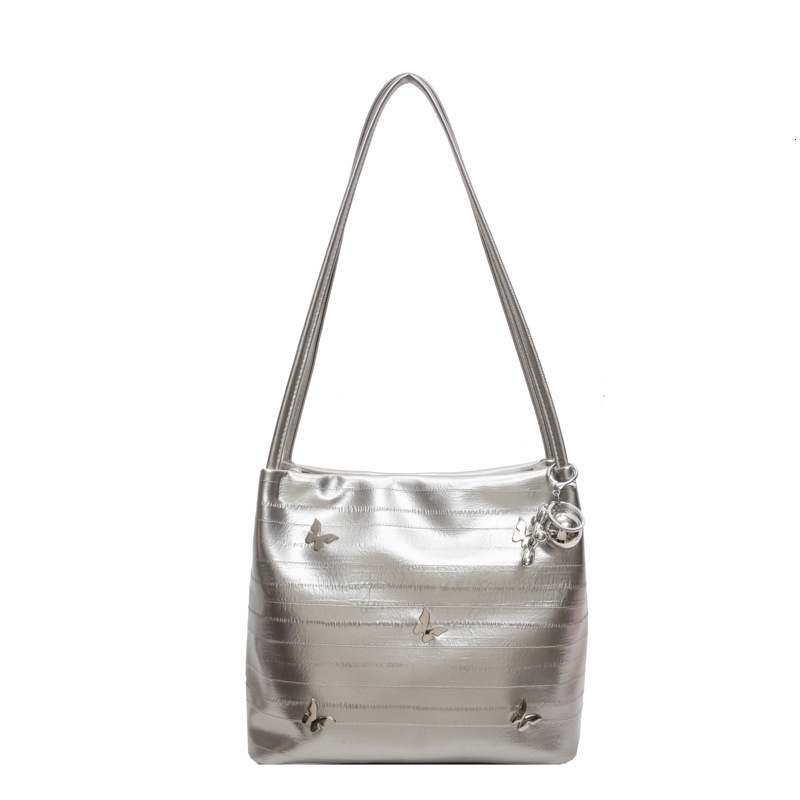 Top Brand High Quality New Style New Model Available Versatile Casual Simple Fashion Sense Butterfly Style Tote Shoulder Bag for Women New Free Delive