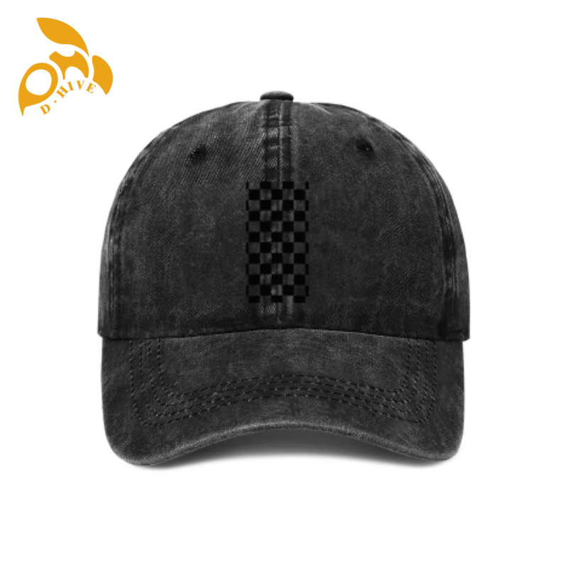 Free shipping Design Customized Baseball cap denim black new cool Male Female Outdoor Wide Brim Hats