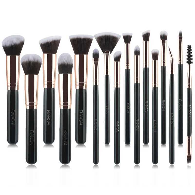 New11/12/16Black Gold Makeup Brush Set Soft Hair Powder Brush Powder Foundation Brush Highlighter BrushW250605