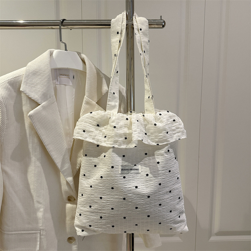 designer Niche Design Single Shoulder Bag Cute Women's Bag Spring New Fresh Sweet Fashion Large Capacity Class Tote Bag