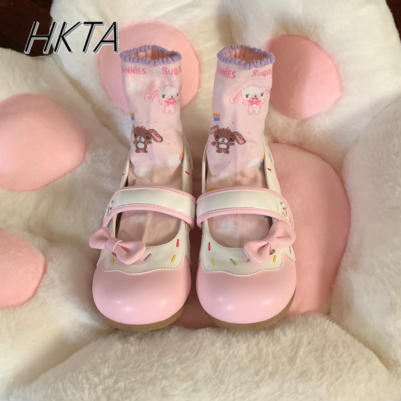 Japanese Soft Flat-soled Small Leather Shoes Cute Lolita Girl Original n Mary Jane Cute Round Head Flats Shoes Women Shoe 250603