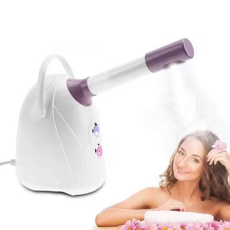 Beauty Salon Spa Home Use 3in1 Nano Mist Facial Steamer Skincare Warmer Face Cold Spray Hot Cool Steaming Humidifier Vaporizer XJ250607
