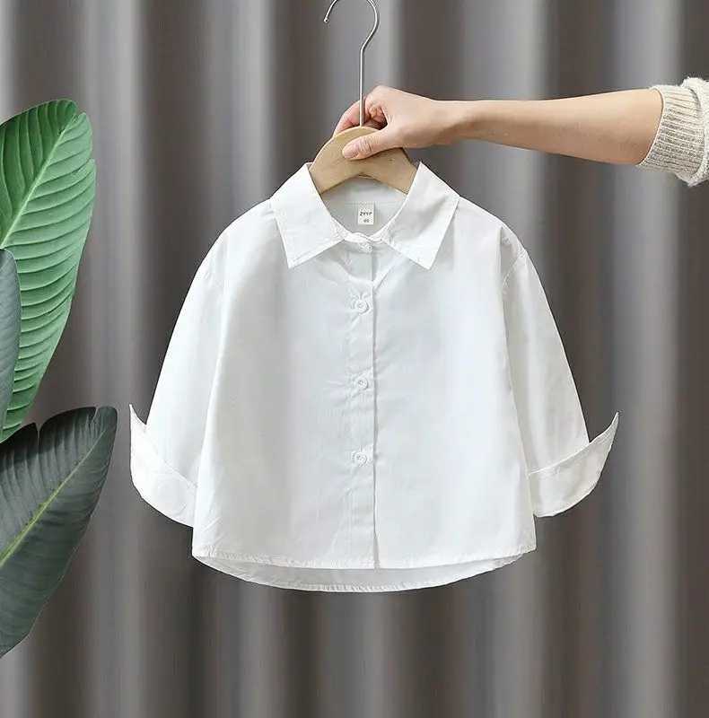 Boys clothing set Spring and Autumn new childrens college style shirt vest pants 3-piece set Kids Outfits 90-140cm R250605