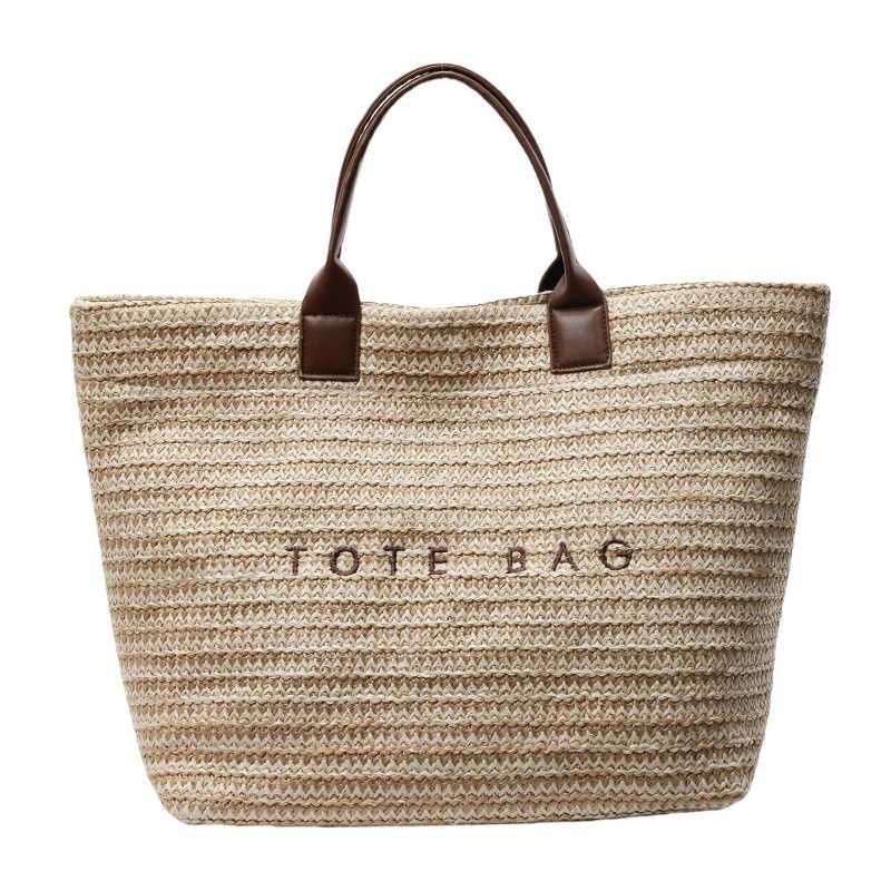 Str Beach Fashion Woven Bag Handbag for Women Travel Vacation Y250605
