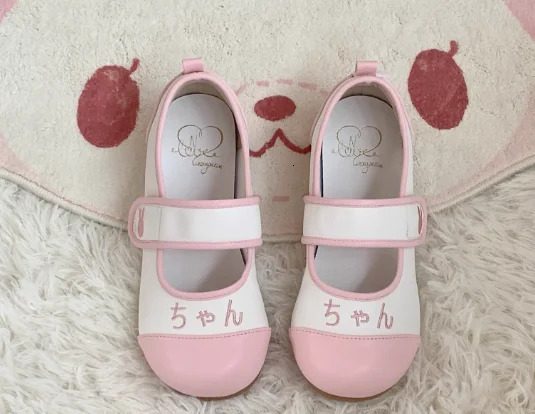 Japanese Soft Flat-soled Small Leather Shoes Cute Lolita Girl Original n Mary Jane Cute Round Head Flats Shoes Women Shoe 250603