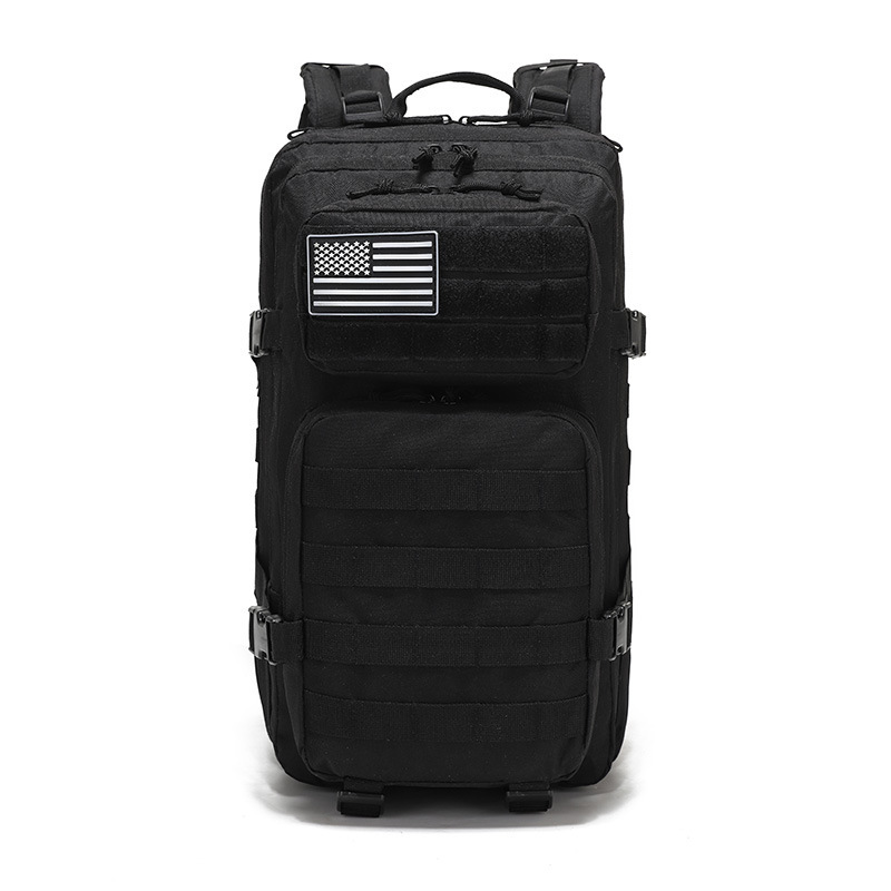 Outdoor Sports Water-Resistant Backpack Hiking Climbing Camping Durable MOLLE Expansion 3P Tactical Bag