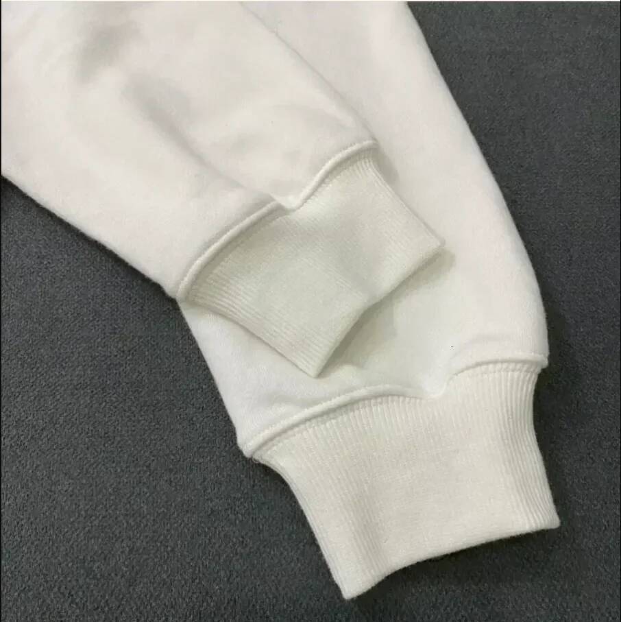 Early Autumn New French Niche ZV Classic Letter Embroidery Pink Cotton Women's Embroidered Pullover Hoodie