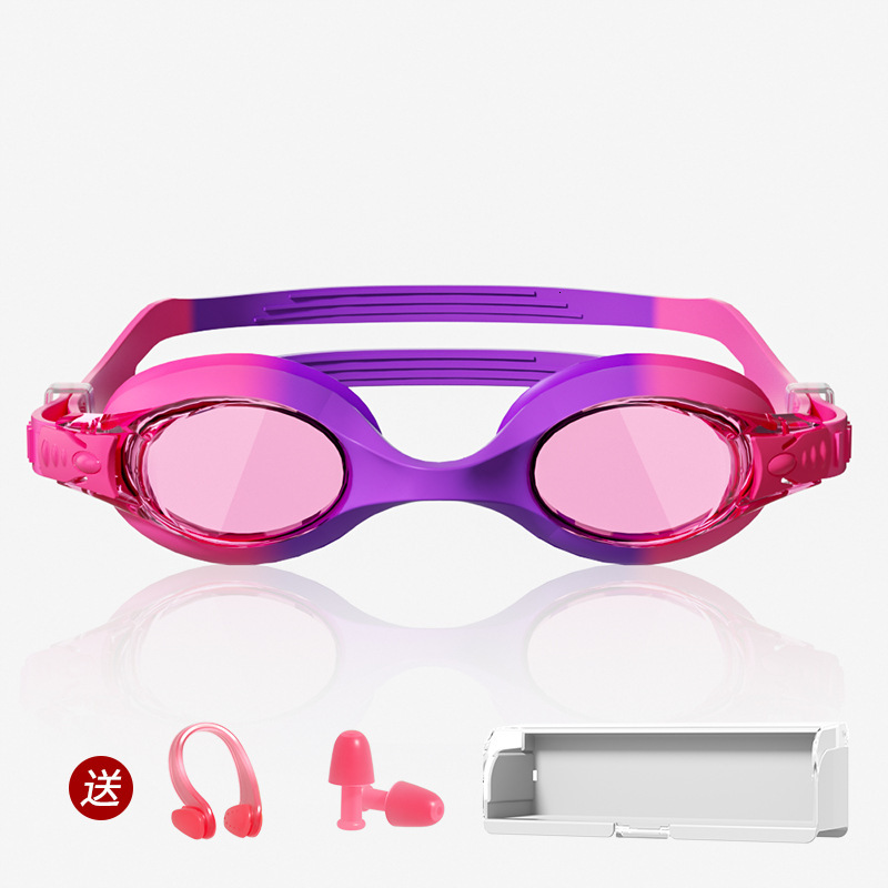Children's HD Waterproof Anti-Fog Swimming Glasses Professional Diving Fashionable Swim Goggles Factory