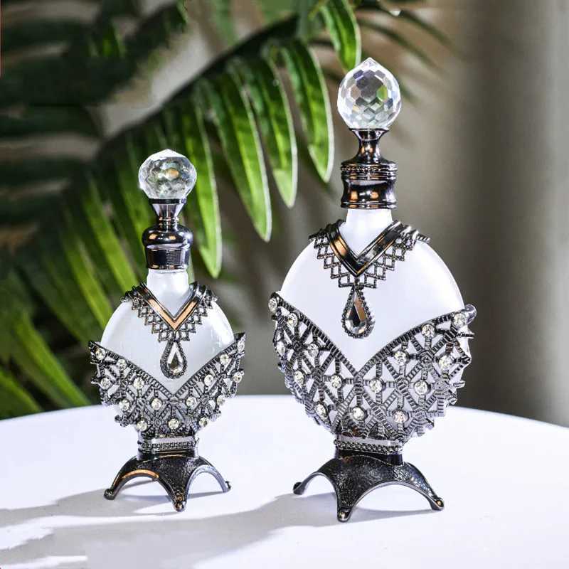 2/10pcs 10/30ml New Vintage Essential Oil Bottle Attar Oil Bottle Volatile Oil Container Perfume Bottle Cosmetic Packing Gift W250605