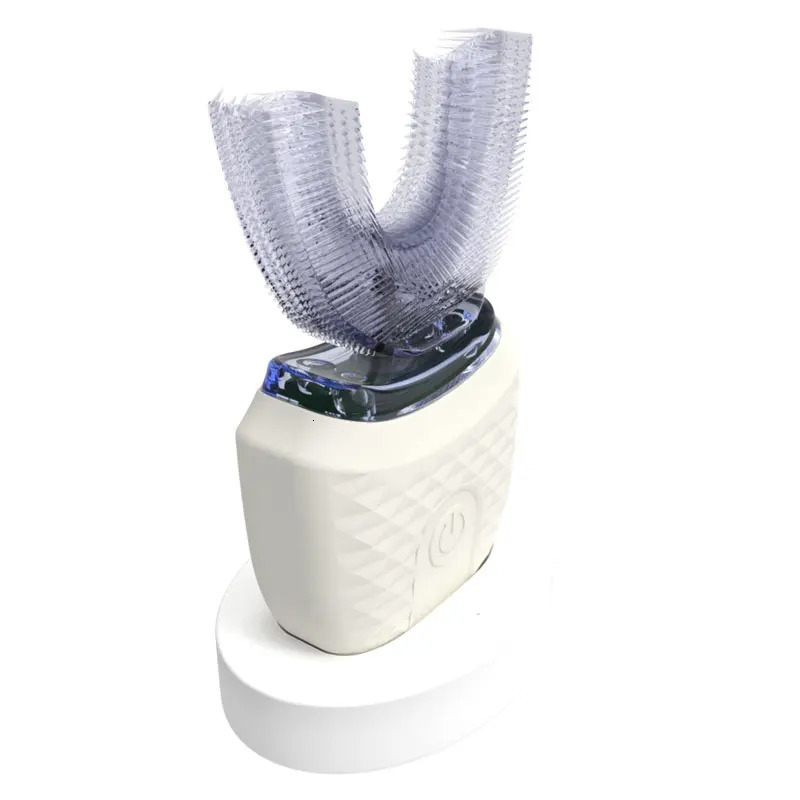 Electric Toothbrush for Adult Automatic USB Charge U-Shaped Toothbrush Ultrasonic 360 Degrees Intelligent Rechargeable Toothbrus 250604