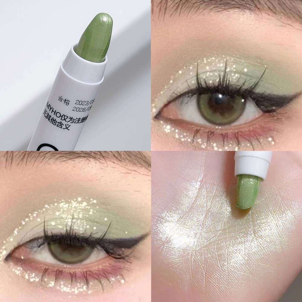 608 Highlighter, Same Eye Brightening Slipper Silkworm N Flash Shadow, 604 Matt White Pearl Mot free shipping