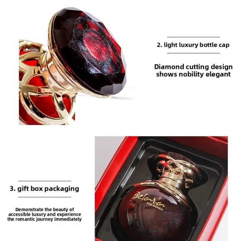 EDT Fruity Perfume for Women Long Lasting Fragrance Jasmine Orange Blossom Sandalwood Vanilla Notes 100ml Luxury Scent W250605