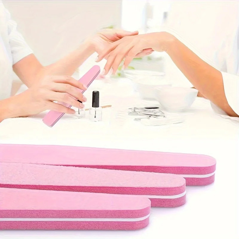12/20pcs 100/180 Grit Nail Buffer Block Nail Polishing Files Buffer Sponge Sanding Washable Nail Polish Blocks UV Gel Pedicure 250605