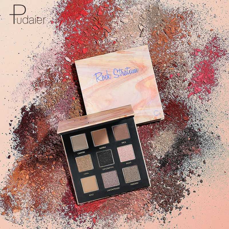 Pudaier eyeshadow palette long-lasting matte pearlescent glitter eyeshadow eye makeup eyeshadow palette W250605
