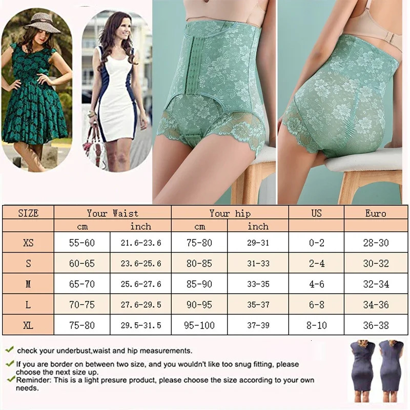 Dimmkof Lace Body Shaper Pes Shapewear Underwear High Waist Tummy Control Body Shaper Underwear Pes Slimming Waist 250605
