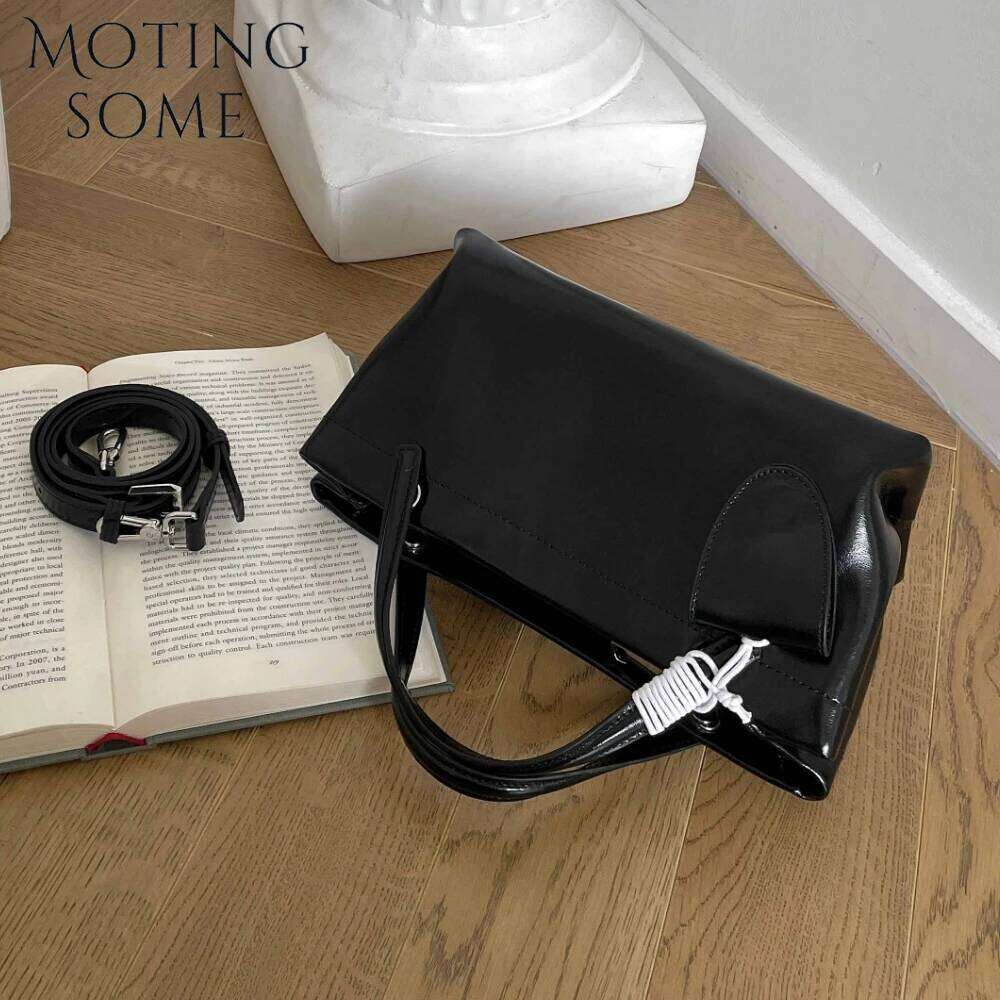 Motingsome Fashionable Woman First Layer Cowhide Bag Designer Handbag And Satchel Shoulder Messenger Tote Purse 2025