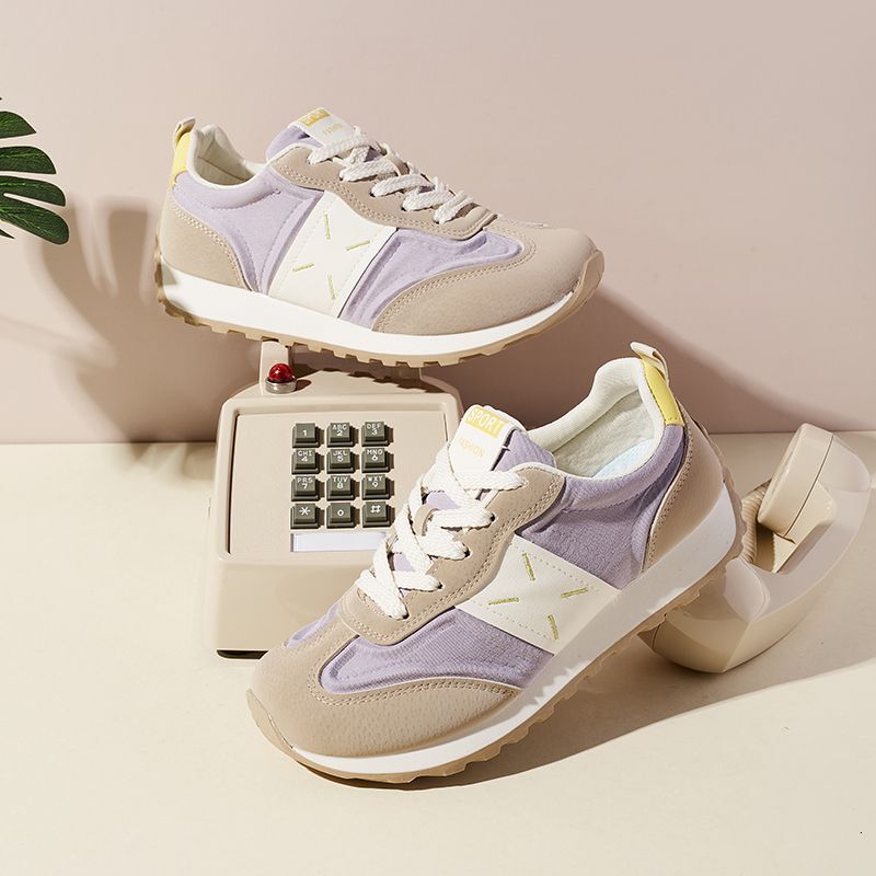 Women's 2025 Designer casual shoes Spring New Versatile Agan Fashion Niche Student Running Casual Sports Shoes