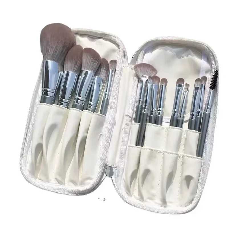 14-pcs Soft Fluffy Makeup Brushes Set Complete Eyeshadow Highlighter Concealer Lip Brushes Blending Beauty Makeup ToolW250605