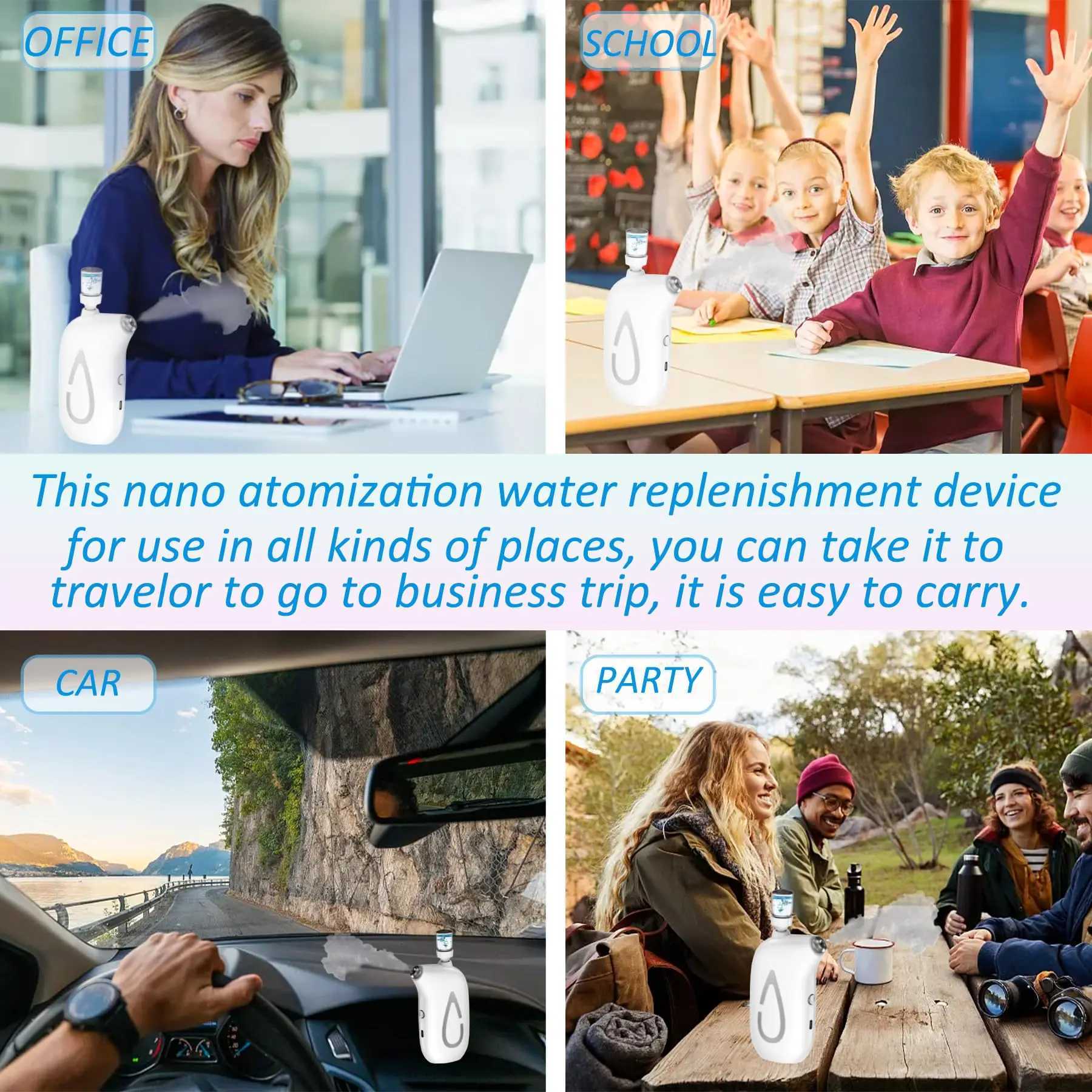 Facial Steamer Ionic Hot Mist Facial Heating Sprayer Pore Cleaner Skin Moisturizing SPA Humidifier Atomizer Home Skin Care Tool XJ250607