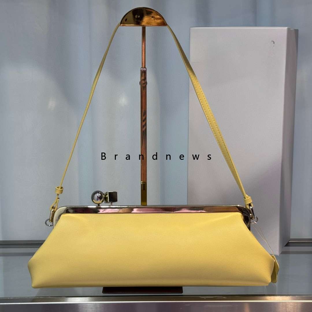 Designer Real Leather Clasp Shoulder Bags With Adjustable Removeable Straps Underarm Bag Party Evening Clutches Luxury 2025 New Fashion Purses And Handbags 3214