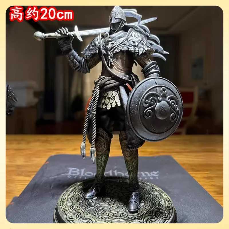 Elden Ring Anime Figure 20cm The Tarnishedt Figure Vagabond Knight Figurine Model Statue Doll Collection Decoration Toy Kid GiftXJ250605