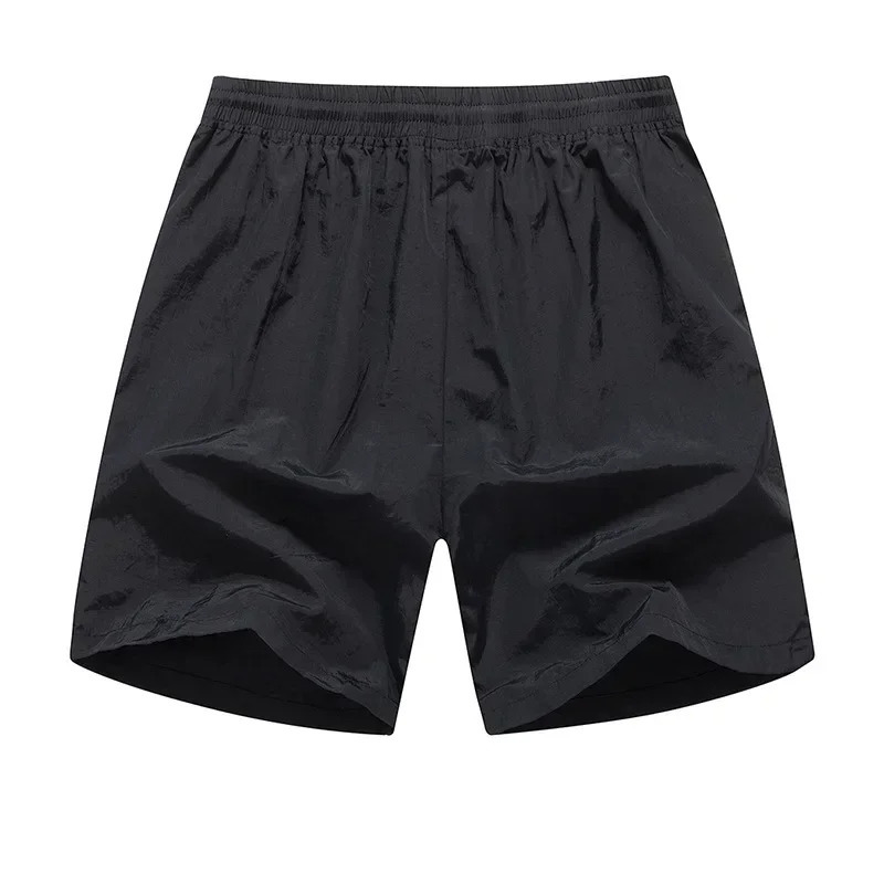 Double Layer Swim Trunks Short Quick Dry Beach Shorts Swimming with Zipper Pockets 250604