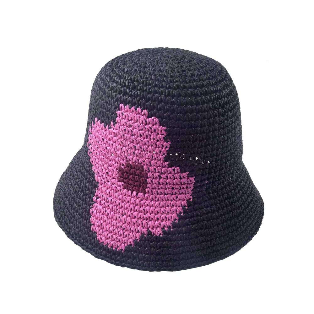 Cloud Watermelon Crochet Sun - Hand-Knitted Unisex Summer Beach Hat With Adjustable Brim for Women & Men