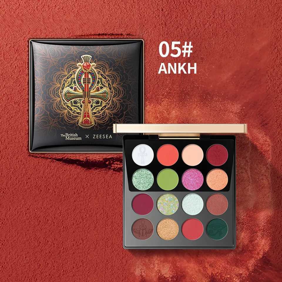 ZEESEA Maya 6 Color Eyeshadow Palette Eye Shadow Delicate Matte Pearl Glow Shimmer Eyeshadow Palette Eye Makeup Beauty W250605