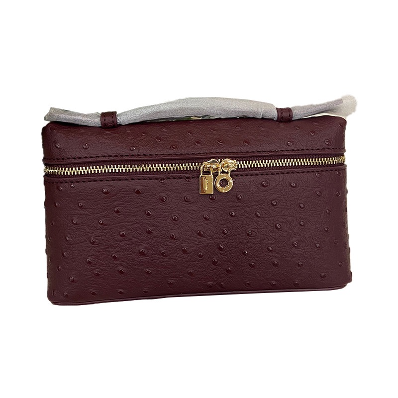 Evening Bags Cowhide With Markings Commuting Handbag Simple Single Pockot Shoulder Lunch Box Women Bag Shoulder bag Fashion designer female leather du