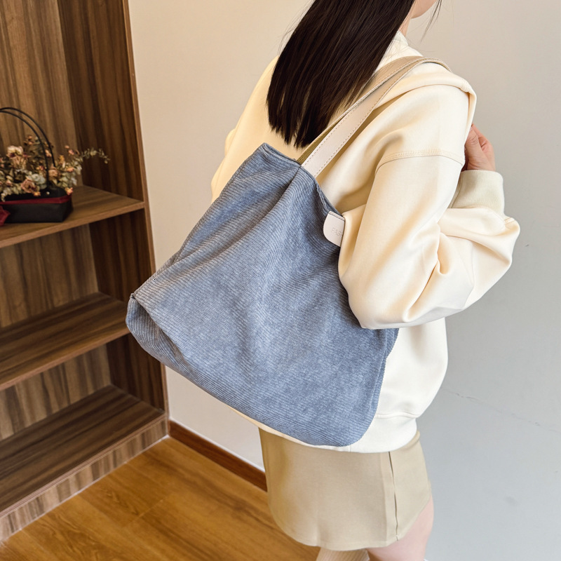 designer 2025 Spring New Casual Texture Large Capacity Bag Personality Trendy Fashionable Women's Shoulder Tote Bag